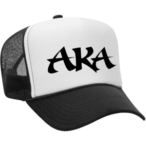 AKA White Trucker Hat